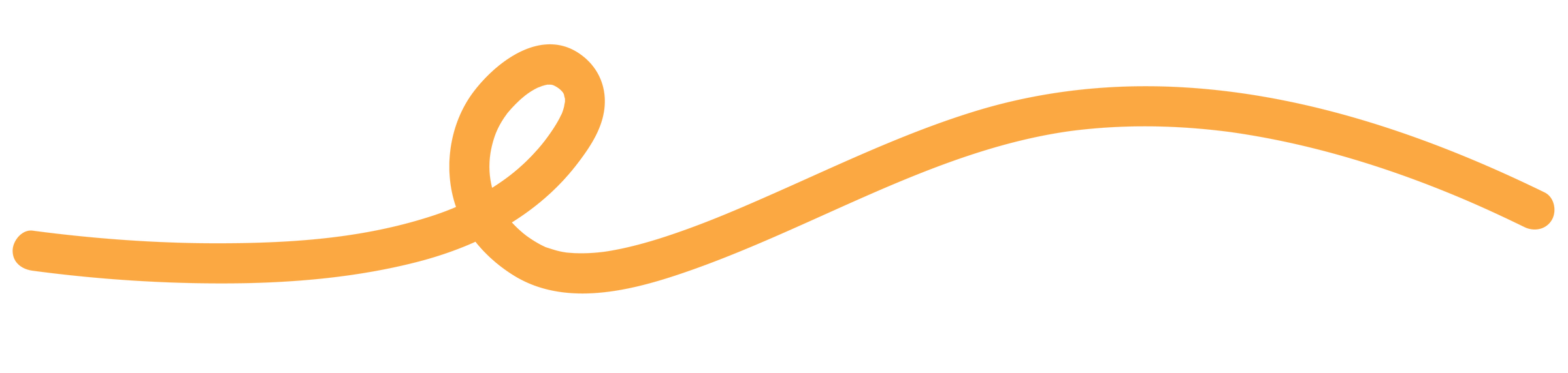 Elemento decorativo naranja